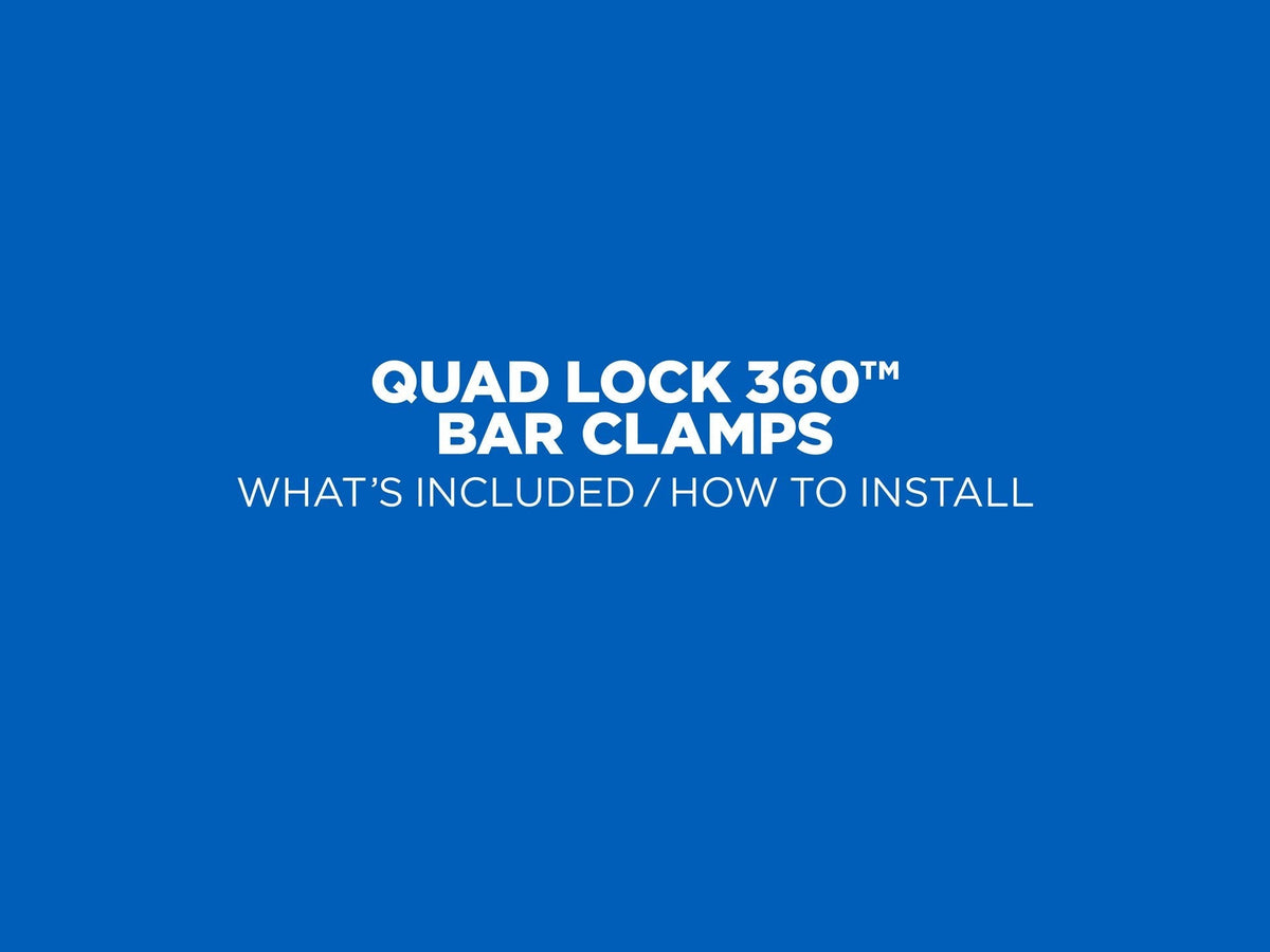 Quad Lock 360 Base - Bar Clamps