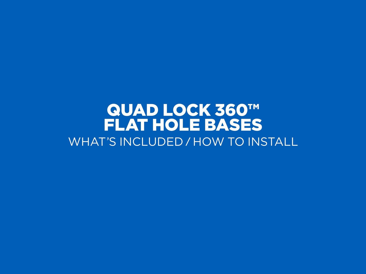 Quad Lock 360 Base - Flat Rectangle Bases